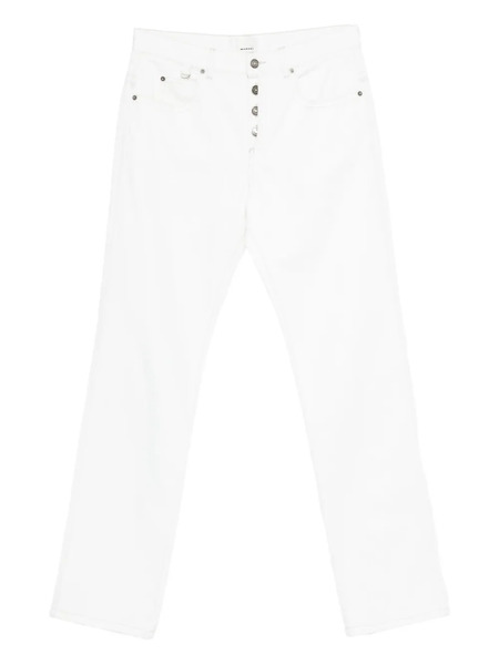  Marant Button-fly Jeans - White 