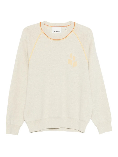  Marant Crew-neck Sweater - Neutrals 