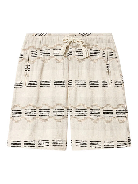  Marant Deliann Patterned Shorts - Neutrals 
