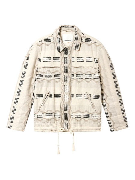  Marant Deyis Patterned Jacket - Neutrals 