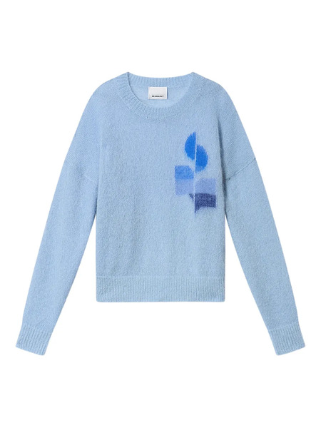  Marant Drany Graphic Pullover - Blue 