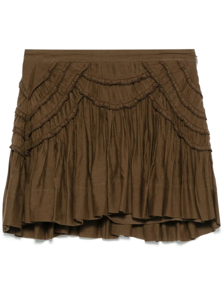  Marant étoile Ceola Mini Skirt - Brown 