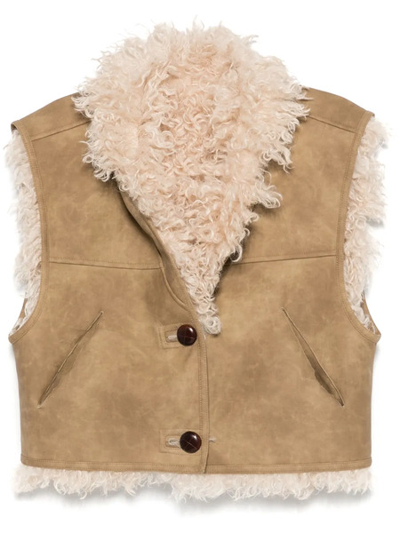  Marant étoile Clara Gilet - Neutrals 