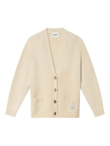  Marant étoile Eborah Pocket Cardigan - Neutrals 