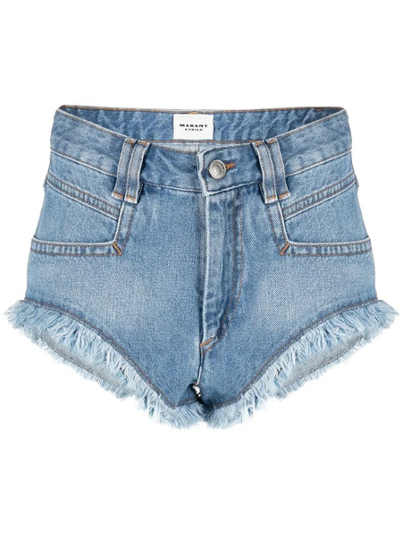  Marant étoile Eneidao Denim Shorts - Blue 