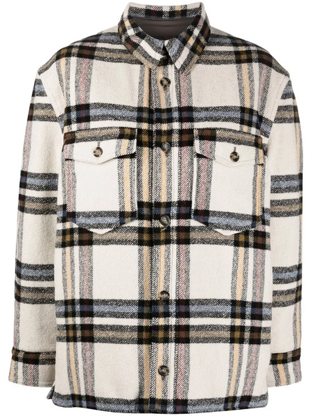  Marant étoile Every Padded Oversized Coat - White 