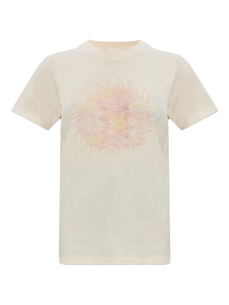  Marant étoile Graphic-print T-shirt - Neutrals 