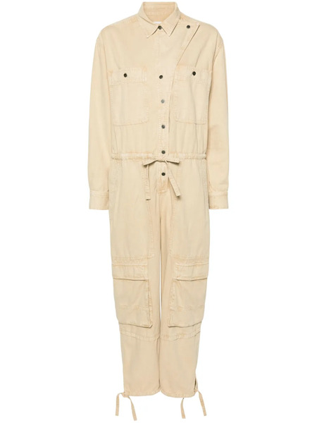  Marant étoile Idany Denim Jumpsuit - Neutrals 