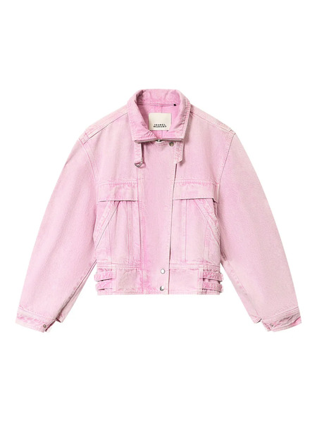  Marant étoile Joseline Denim Jacket - Pink 