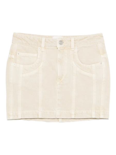  Marant étoile Juana Mini Skirt - Neutrals 