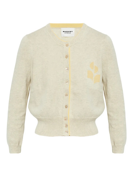  Marant étoile Layered Cardigan - Neutrals 