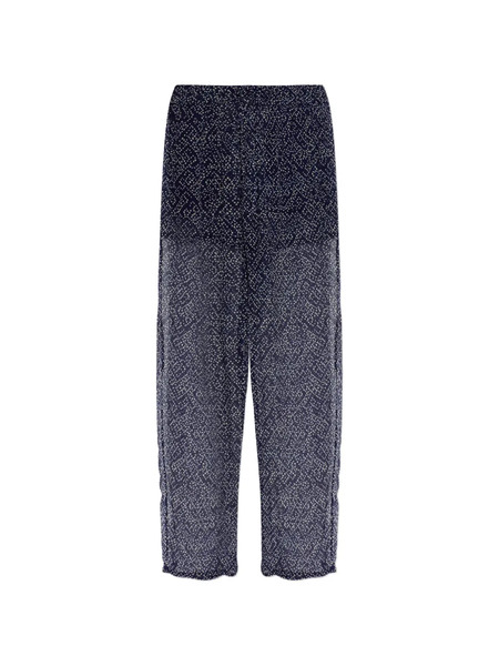  Marant étoile Lydna Printed Trousers - Blue 