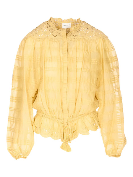  Marant étoile Polly Blouse - Yellow 