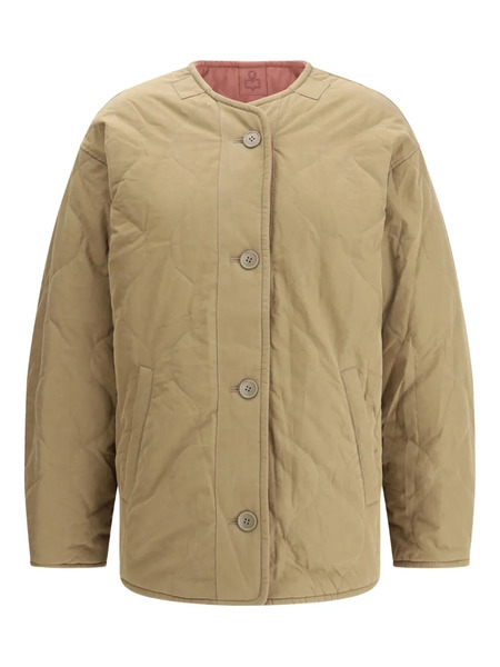  Marant étoile Quilted Reversible Nesmae Jacket - Neutrals 