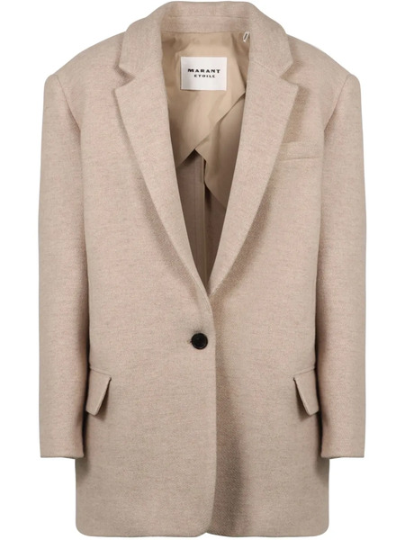  Marant étoile Single-breasted Blazer - Neutrals 