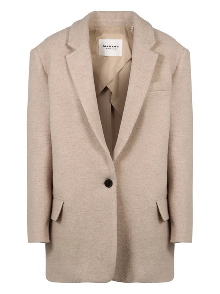  Marant étoile Single-breasted Blazer - Neutrals 