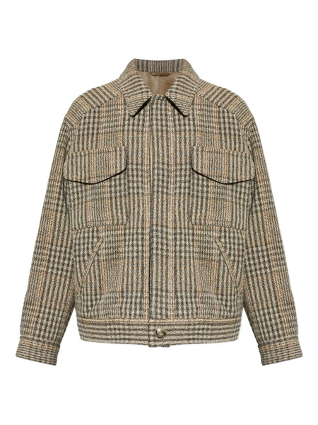 Marant Folco Checked Flap-pocket Jacket - Neutrals 