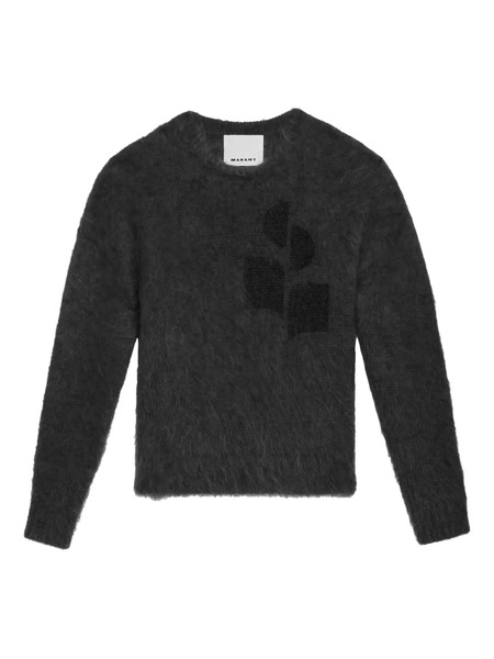  Marant Graphic-print Sweater - Grey 
