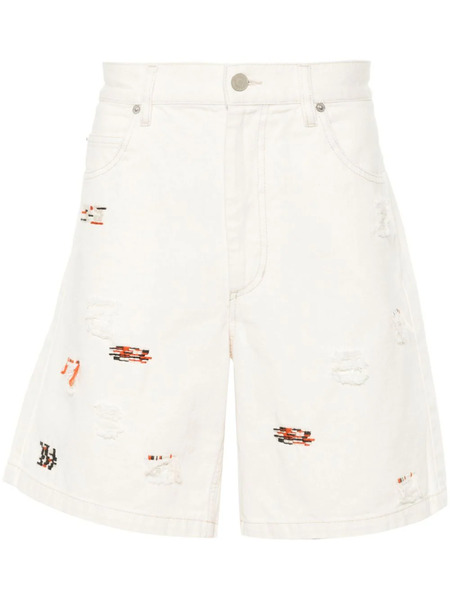  Marant Jerryl Denim Shorts - Neutrals 