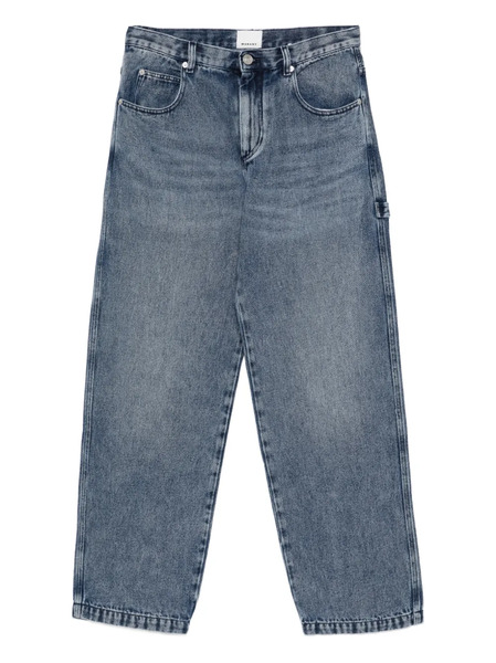  Marant Logo-patch Jeans - Blue 
