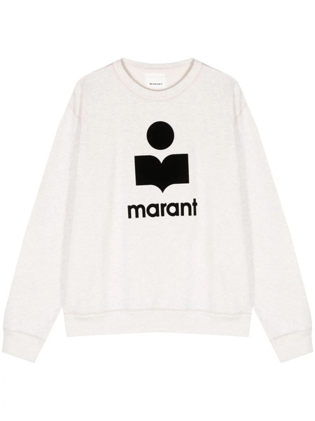  Marant Mikoy Logo-print Sweatshirt - Neutrals 