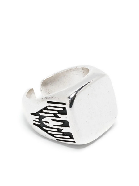  Marant Square-face Ring - Silver 