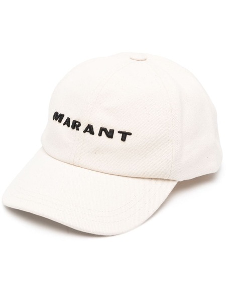  Marant Tyron Logo-embroidered Baseball Cap - Neutrals 
