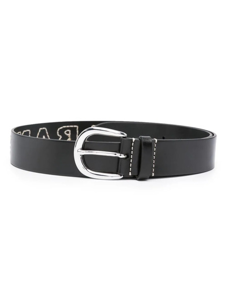  Marant Zaphy Leather Belt - Black 