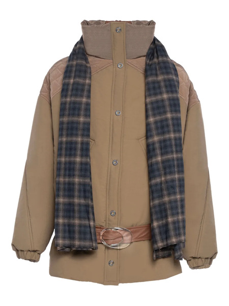  Marbell Amy Padded Belted Coat - Neutrals 