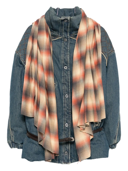  Marbell Belted Jacket - Blue 