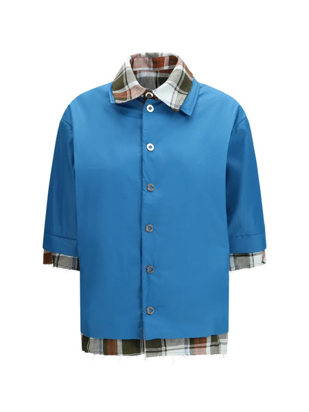  Marbell Peggy Checked Shirt - Blue 