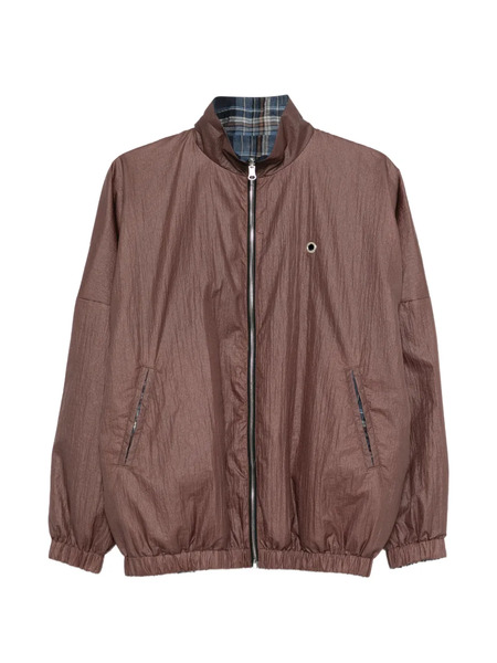  Marbell Reversible Zip Jacket - Brown 