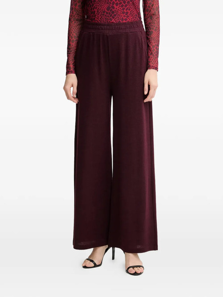  Marc Aurel Elasticated Wide Leg Trousers - Red 