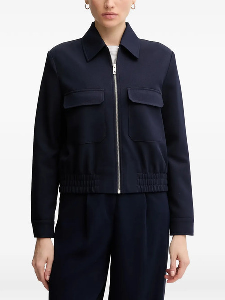  Marc Aurel Flap-pocket Zip Jacket - Blue 