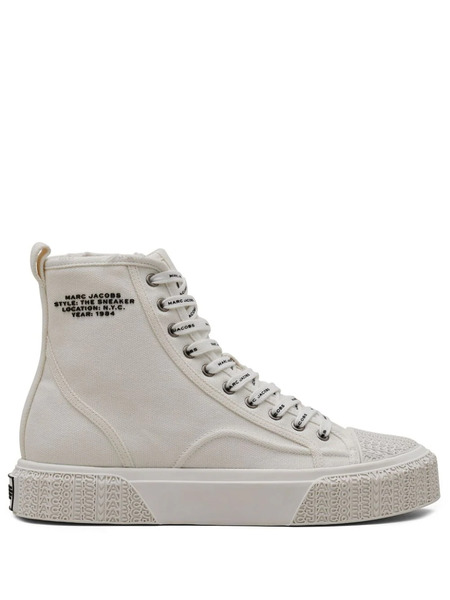  Marc Jacobs Canvas High-top Sneakers - White 