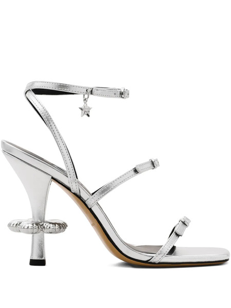  Marc Jacobs Daisy Strap Pumps - Silver 