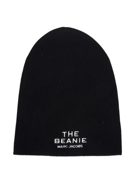  Marc Jacobs Embroidered-logo Beanie - Black 