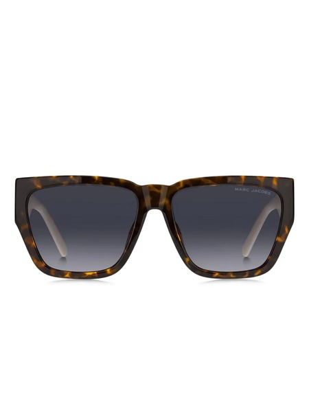  Marc Jacobs Eyewear Geometric-frame Sunglasses - White 