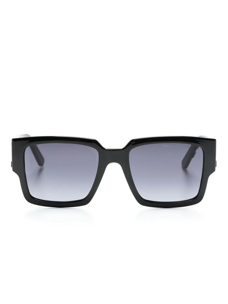  Marc Jacobs Eyewear The Bold Logo Square-frame Sunglasses - Black 