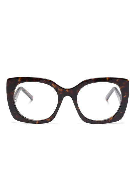  Marc Jacobs Eyewear The J Marc Upside Down Glasses - Brown 