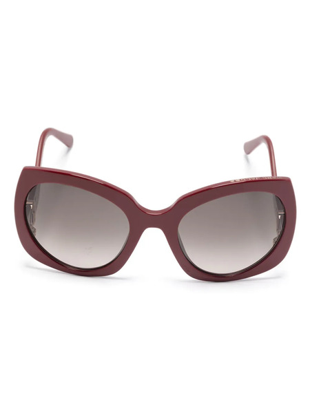  Marc Jacobs Eyewear The J Marc Upside Down Sunglasses - Red 
