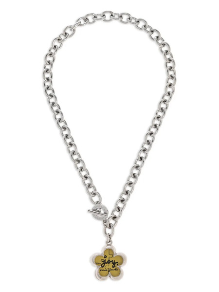  Marc Jacobs Flower-charm Chain Necklace - Silver 