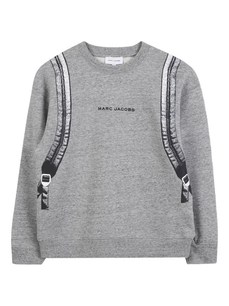  Marc Jacobs Kids Graphic-print Sweatshirt - Grey 