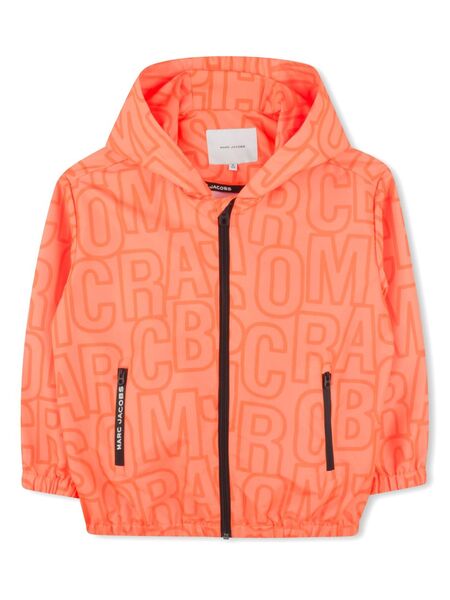  Marc Jacobs Kids Hooded Jacket - Orange 