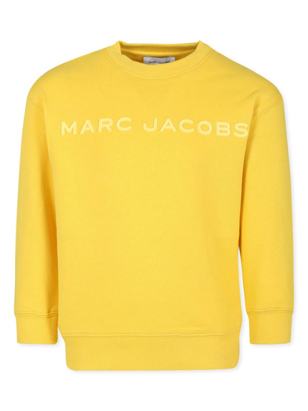  Marc Jacobs Kids Logo-appliqué Sweatshirt - Yellow 