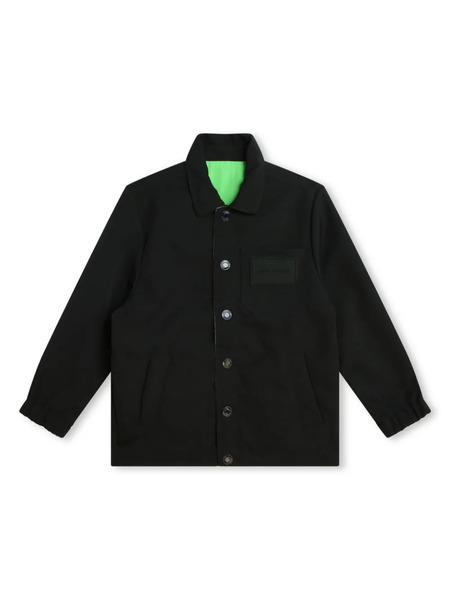  Marc Jacobs Kids Logo-print Reversible Jacket - Black 