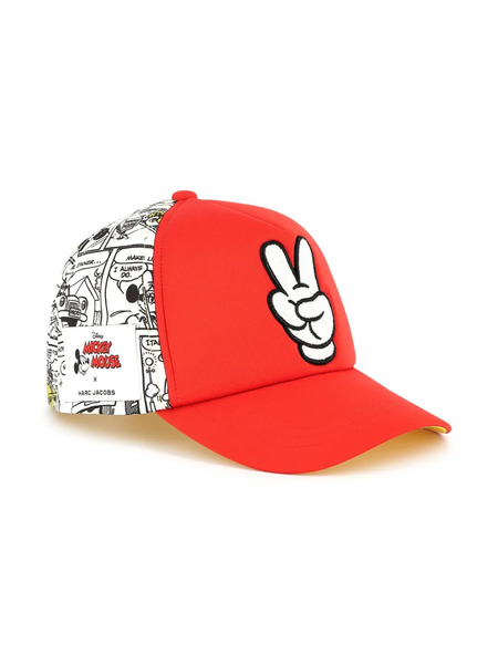  Marc Jacobs Kids Mickey Mouse Cap - Red 