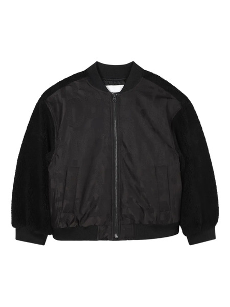  Marc Jacobs Kids Panelled Bomber Jacket - Black 
