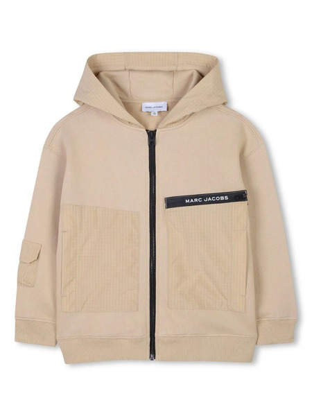  Marc Jacobs Kids Zip-up Hoodie - Neutrals 