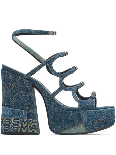  Marc Jacobs Kiki Platform Sandals - Blue 